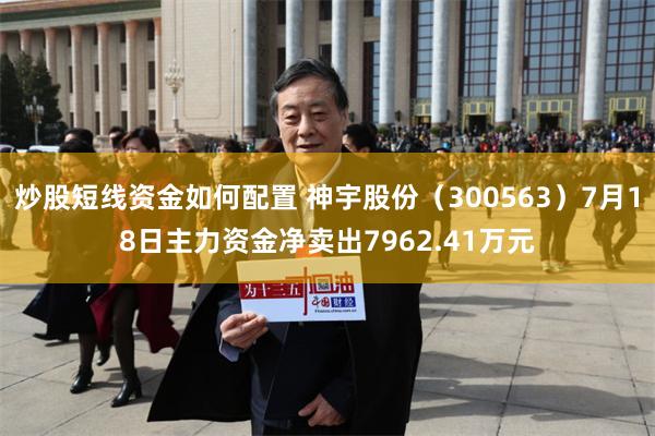 炒股短线资金如何配置 神宇股份（300563）7月18日主力资金净卖出7962.41万元