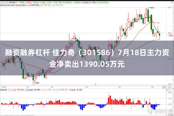 融资融券杠杆 佳力奇（301586）7月18日主力资金净卖出1390.05万元