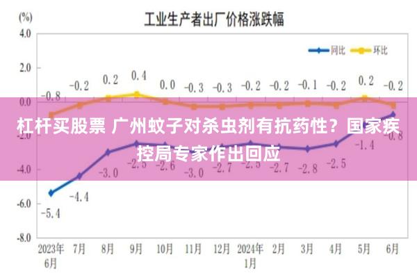 杠杆买股票 广州蚊子对杀虫剂有抗药性？国家疾控局专家作出回应