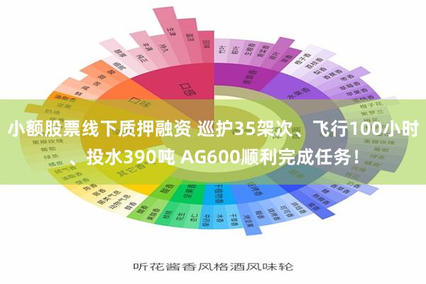 小额股票线下质押融资 巡护35架次、飞行100小时、投水390吨 AG600顺利完成任务！